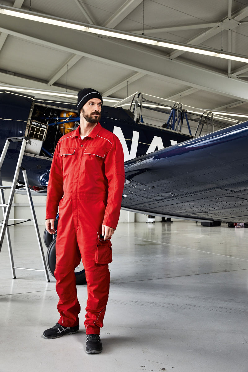 Laden Sie das Bild in Galerie -Viewer, Professioneller Arbeitsoverall im cleanen Look mit hochwertigen Details - JN887