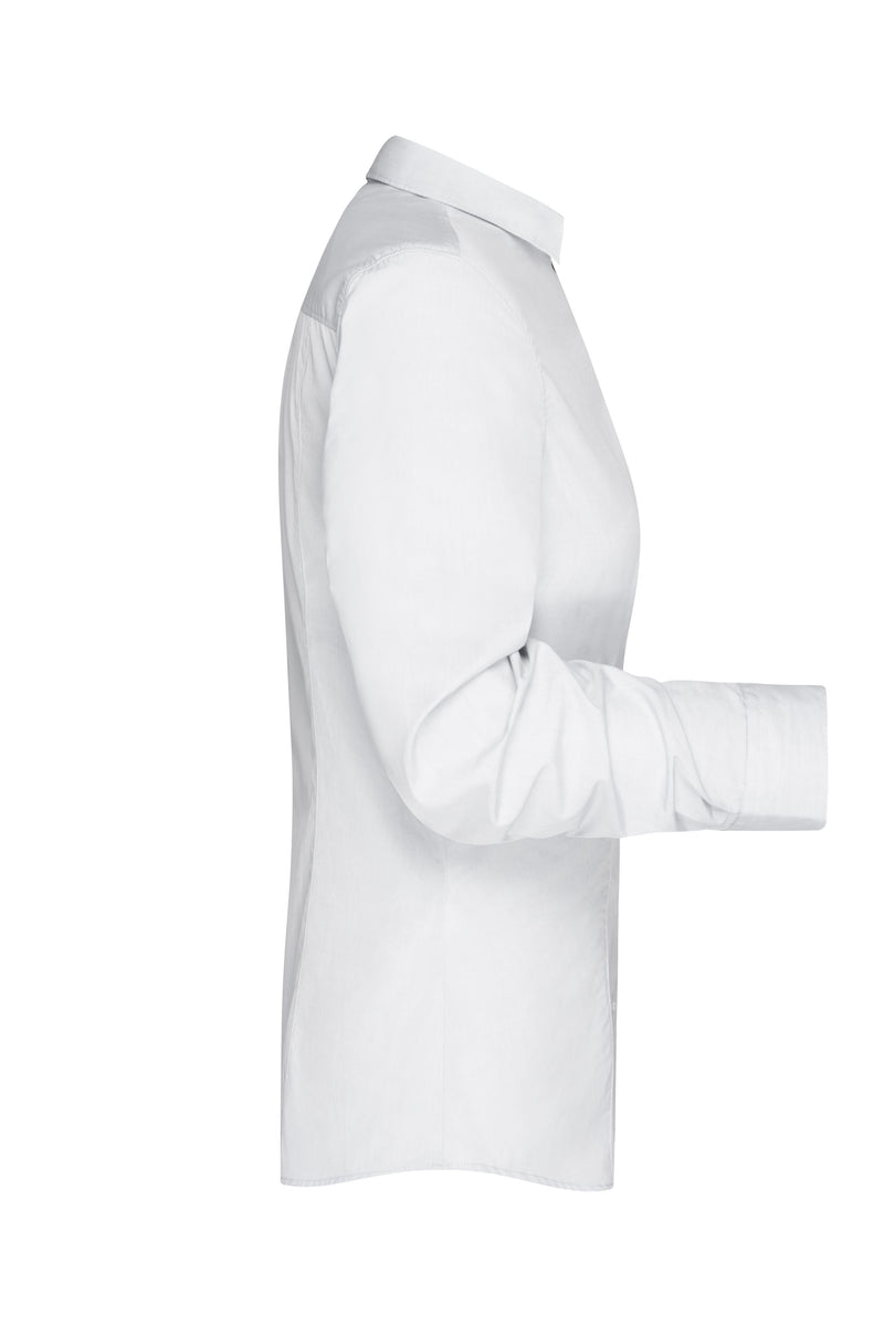 Laden Sie das Bild in Galerie -Viewer, Modisches Shirt mit Karo-Einsätzen an Kragen und Manschette - JN618