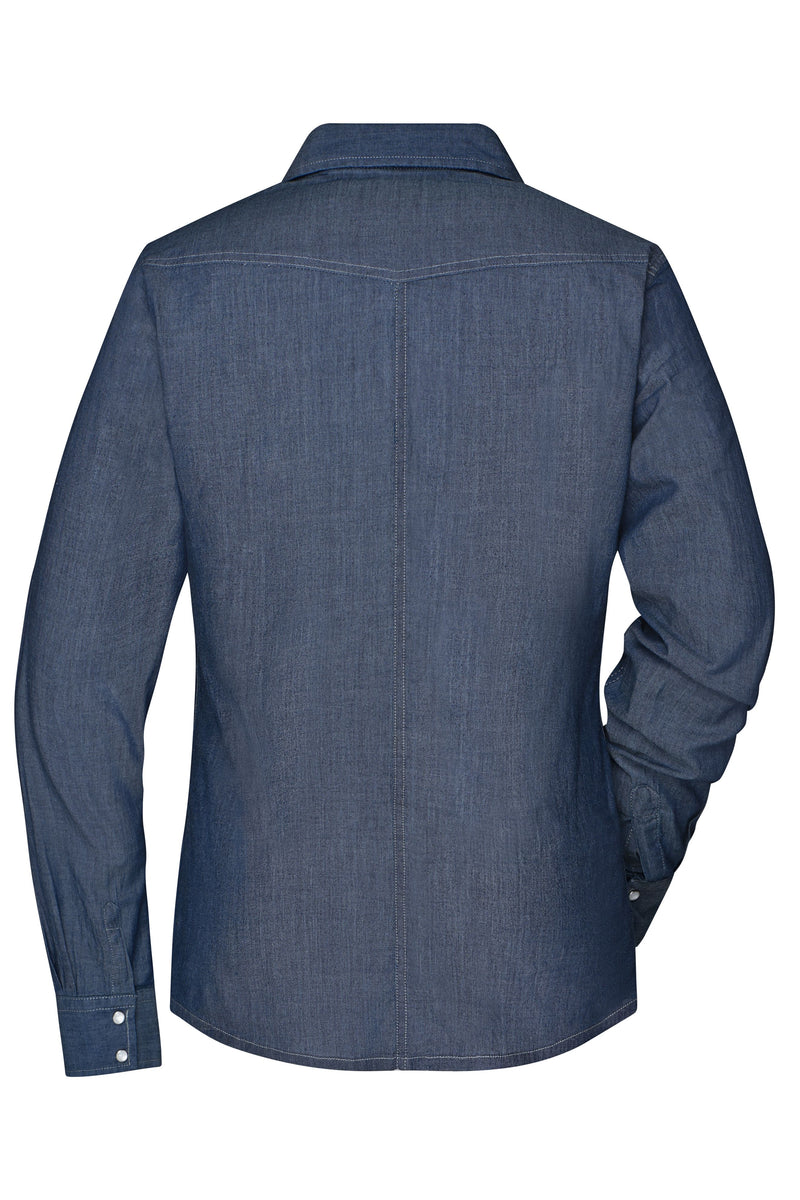 Laden Sie das Bild in Galerie -Viewer, Trendige Jeansbluse - JN628