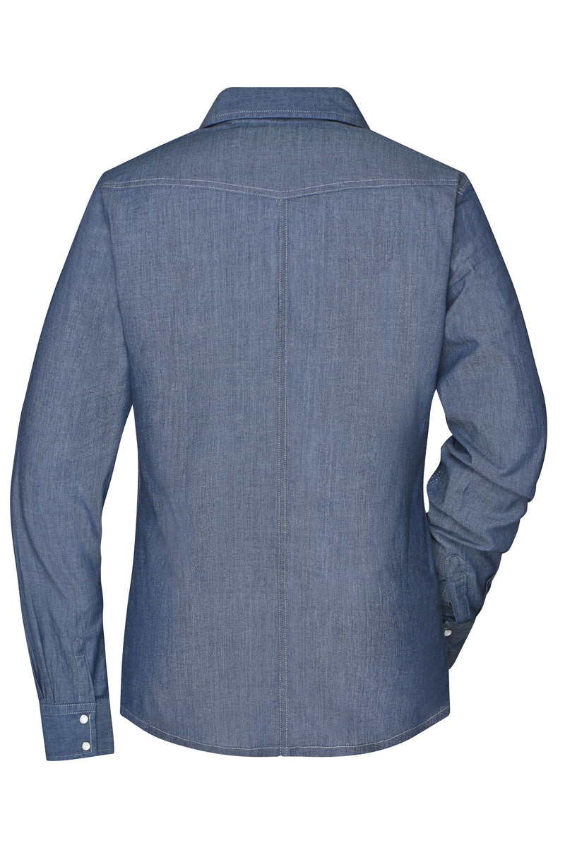 Laden Sie das Bild in Galerie -Viewer, Trendige Jeansbluse - JN628