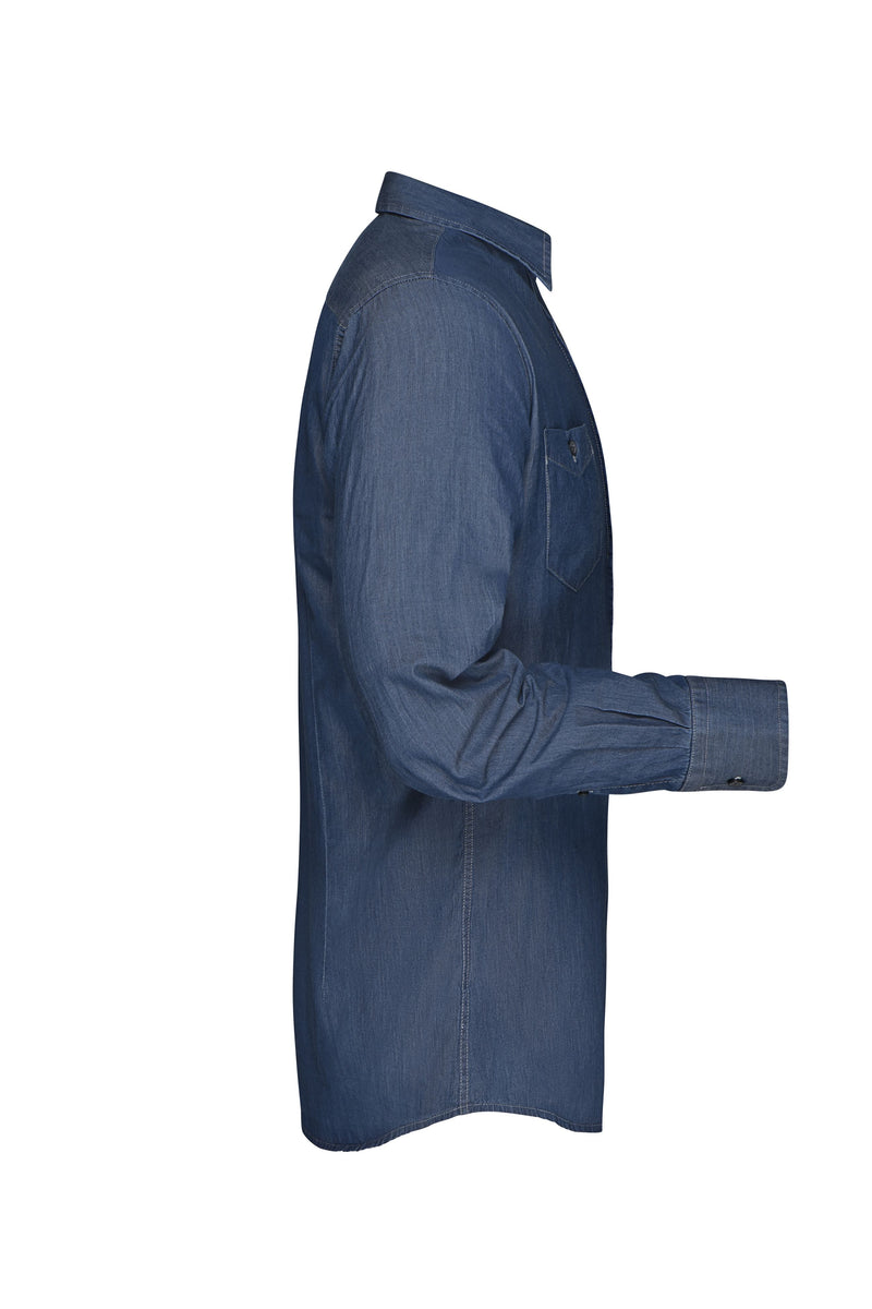 Laden Sie das Bild in Galerie -Viewer, Trendiges Jeanshemd - JN629