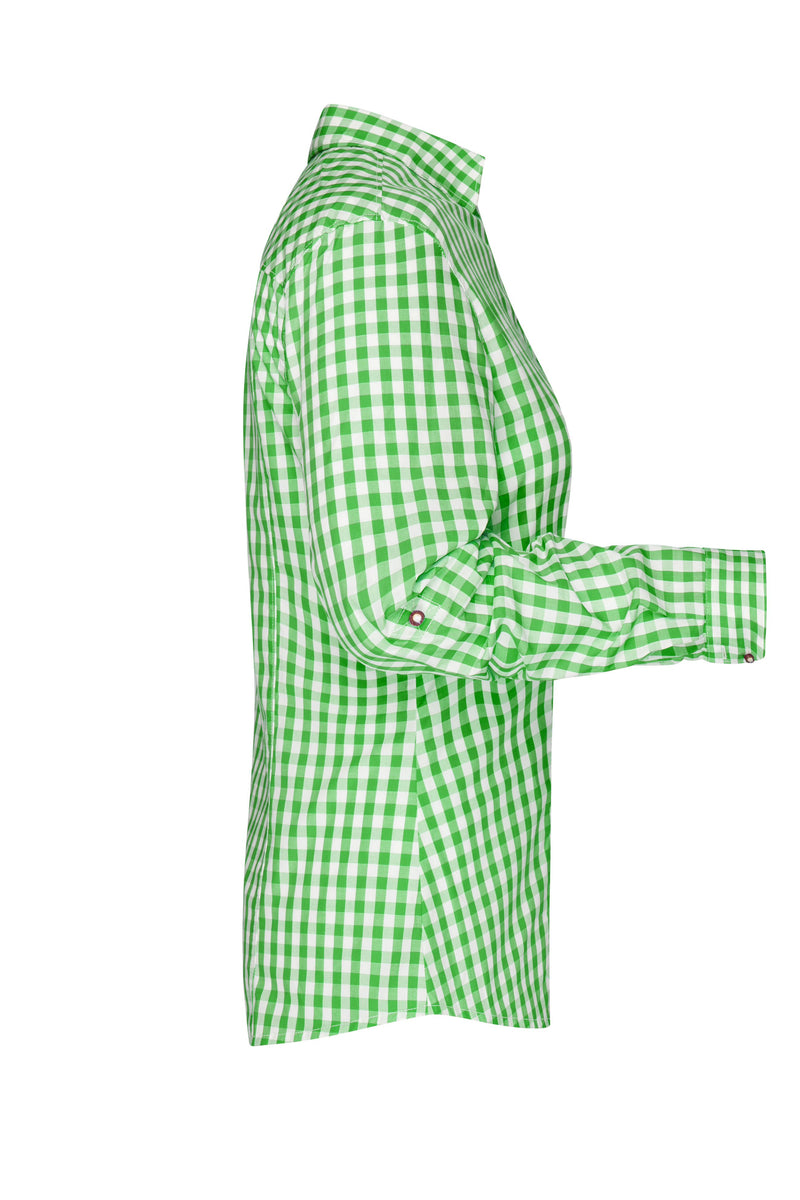 Laden Sie das Bild in Galerie -Viewer, Damen-Bluse und Herren-Hemd im klassischen Trachtenlook - JN637