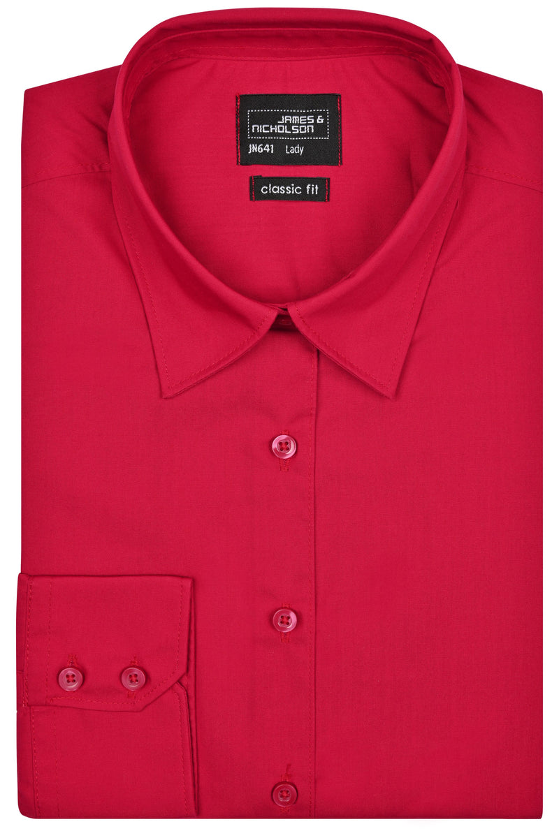 Laden Sie das Bild in Galerie -Viewer, Klassisches Shirt aus strapazierfähigem Mischgewebe - JN641