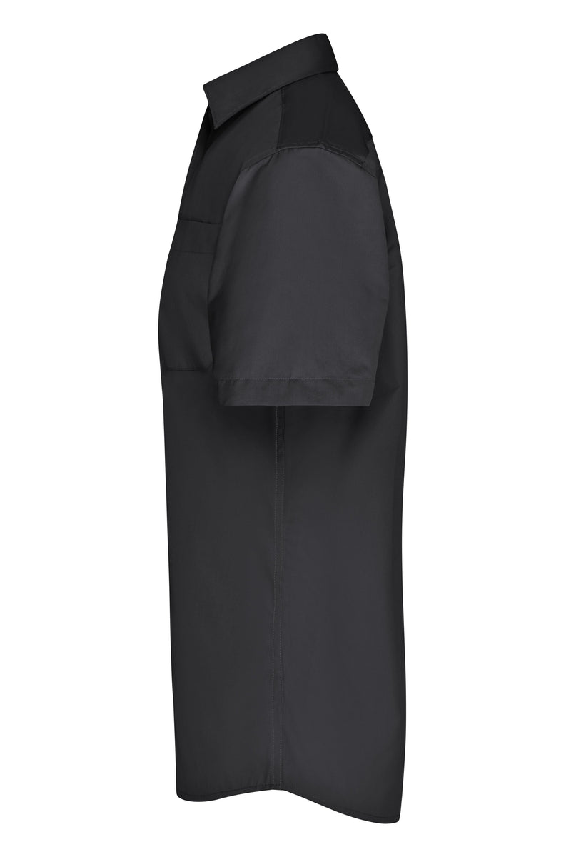 Laden Sie das Bild in Galerie -Viewer, Klassisches Shirt aus strapazierfähigem Mischgewebe - JN644