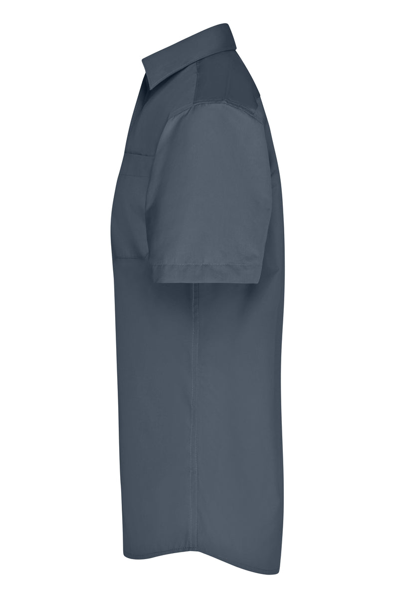 Laden Sie das Bild in Galerie -Viewer, Klassisches Shirt aus strapazierfähigem Mischgewebe - JN644