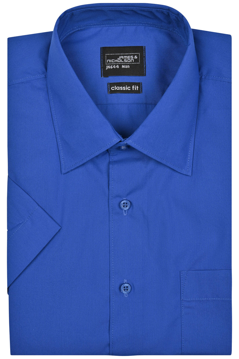 Laden Sie das Bild in Galerie -Viewer, Klassisches Shirt aus strapazierfähigem Mischgewebe - JN644