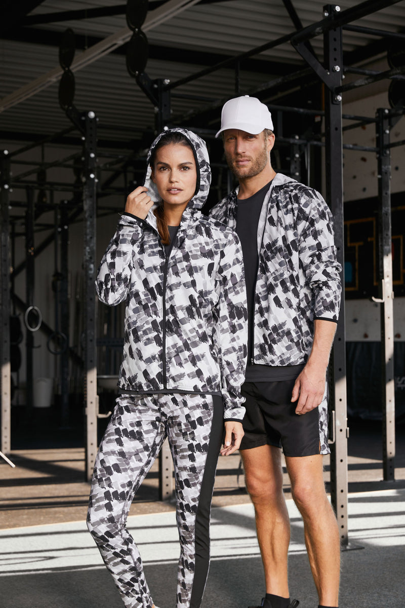 Laden Sie das Bild in Galerie -Viewer, Leichte Jacke aus recyceltem Polyester für Sport und Freizeit - JN534