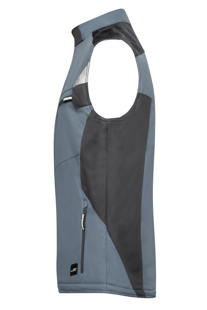 Laden Sie das Bild in Galerie -Viewer, Professionelle Softshellweste mit warmem Innenfutter - JN825