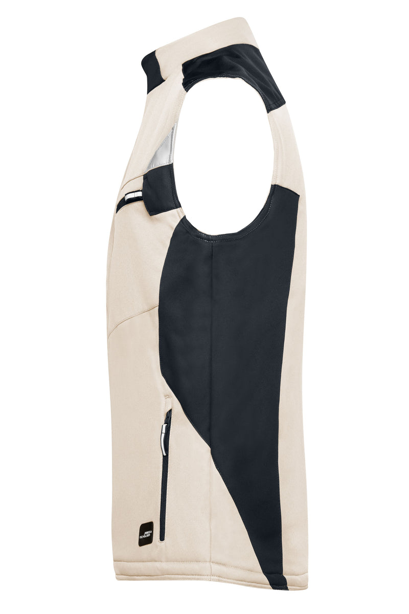 Laden Sie das Bild in Galerie -Viewer, Professionelle Softshellweste mit warmem Innenfutter - JN825