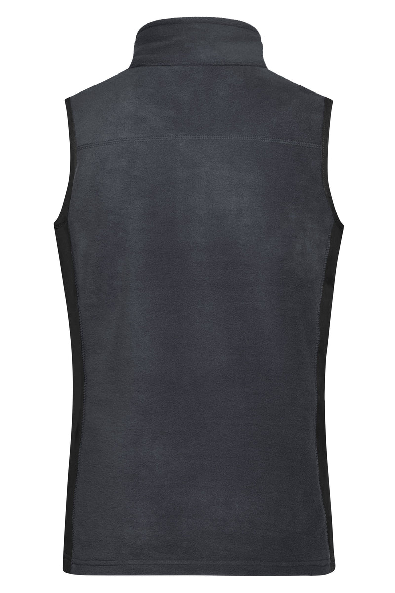 Laden Sie das Bild in Galerie -Viewer, Strapazierfähige Fleece Weste im Materialmix - JN855