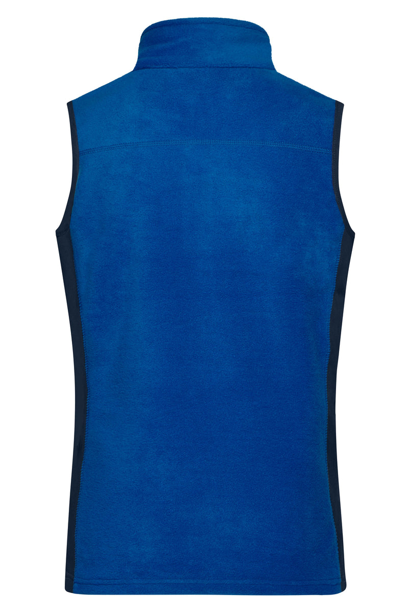 Laden Sie das Bild in Galerie -Viewer, Strapazierfähige Fleece Weste im Materialmix - JN855