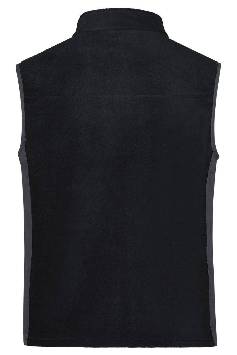 Laden Sie das Bild in Galerie -Viewer, Strapazierfähige Fleece Weste im Materialmix - JN856