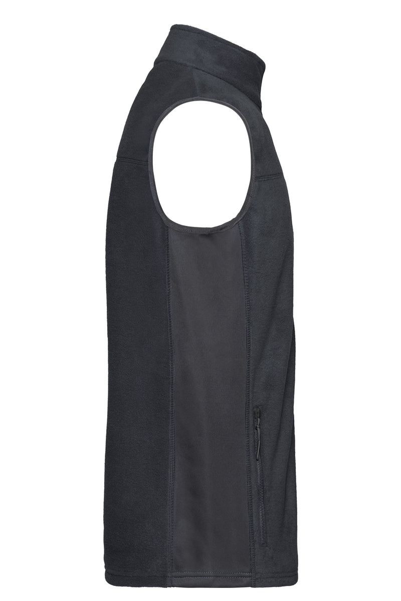 Laden Sie das Bild in Galerie -Viewer, Strapazierfähige Fleece Weste im Materialmix - JN856