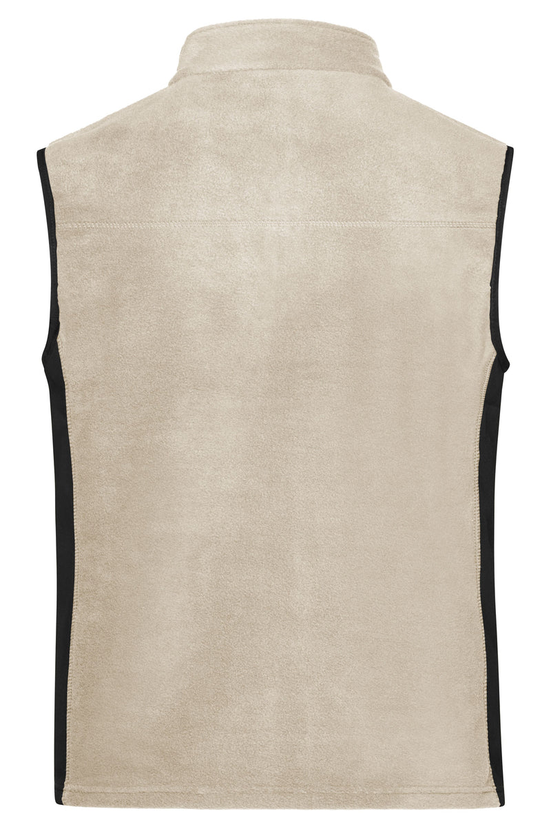 Laden Sie das Bild in Galerie -Viewer, Strapazierfähige Fleece Weste im Materialmix - JN856