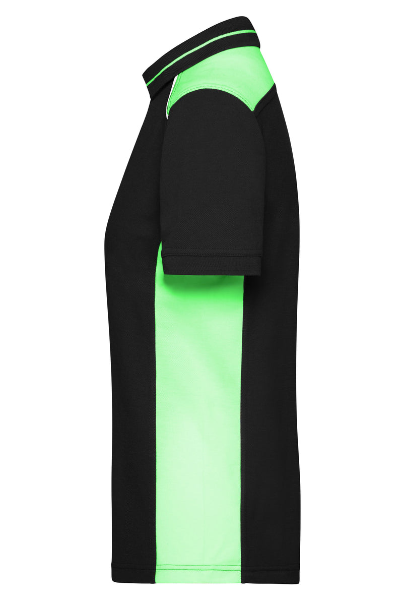 Laden Sie das Bild in Galerie -Viewer, Pflegeleichtes und strapazierfähiges Polo mit Kontrasteinsätzen - JN857