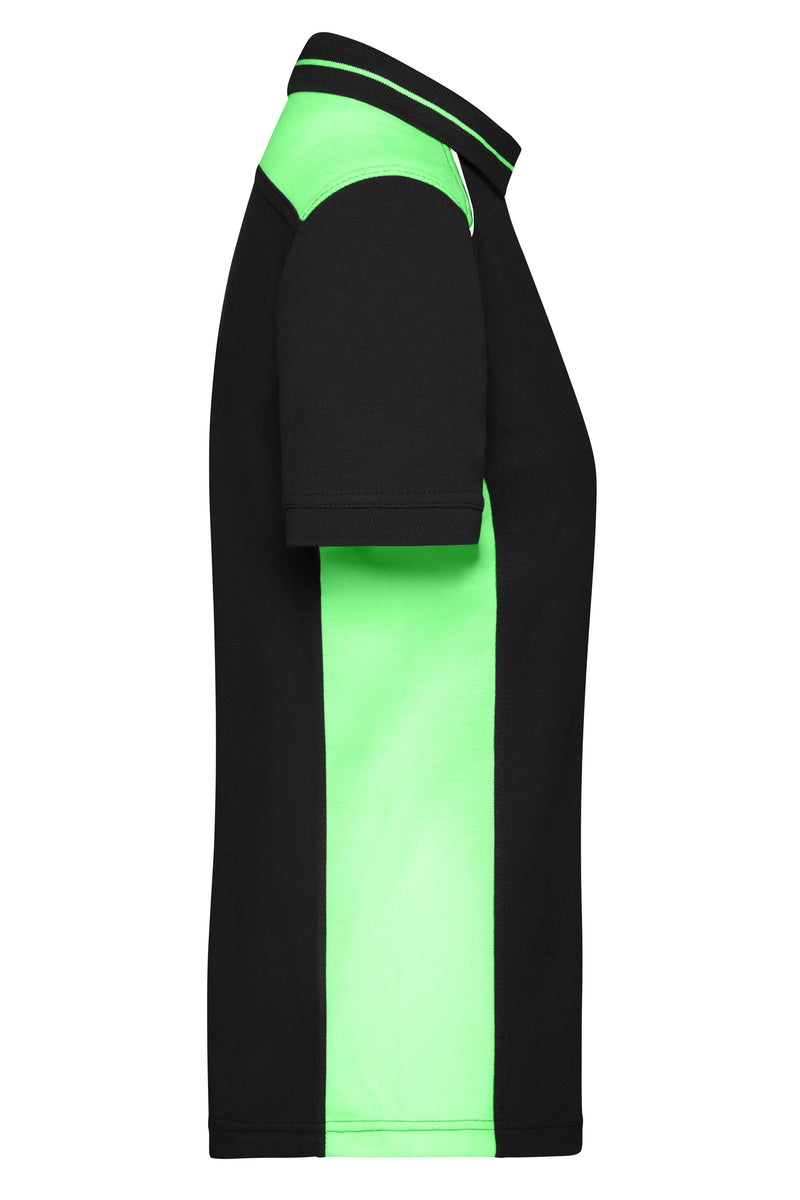 Laden Sie das Bild in Galerie -Viewer, Pflegeleichtes und strapazierfähiges Polo mit Kontrasteinsätzen - JN857