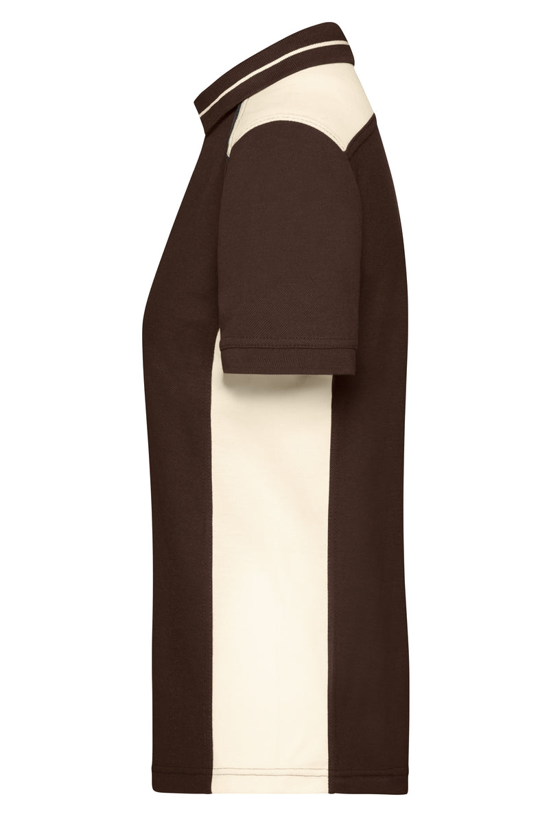 Laden Sie das Bild in Galerie -Viewer, Pflegeleichtes und strapazierfähiges Polo mit Kontrasteinsätzen - JN857