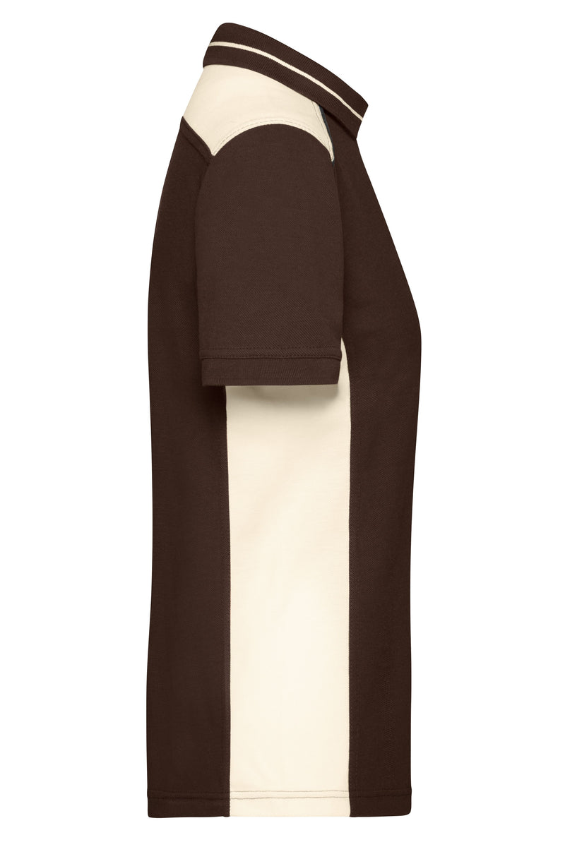 Laden Sie das Bild in Galerie -Viewer, Pflegeleichtes und strapazierfähiges Polo mit Kontrasteinsätzen - JN857