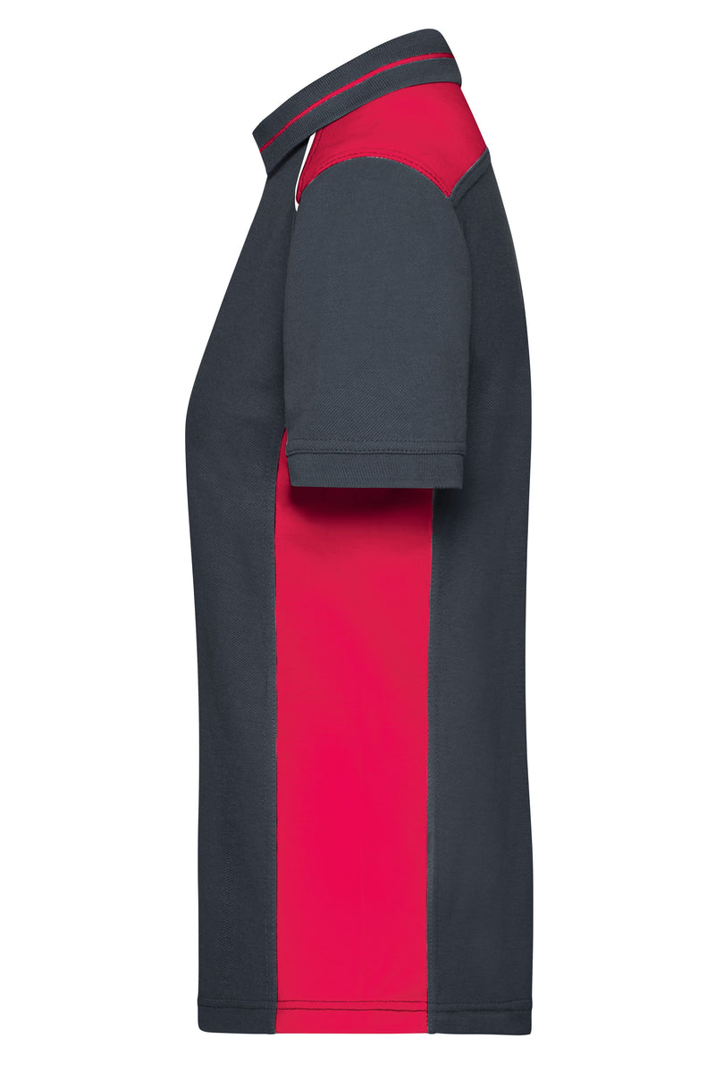 Laden Sie das Bild in Galerie -Viewer, Pflegeleichtes und strapazierfähiges Polo mit Kontrasteinsätzen - JN857