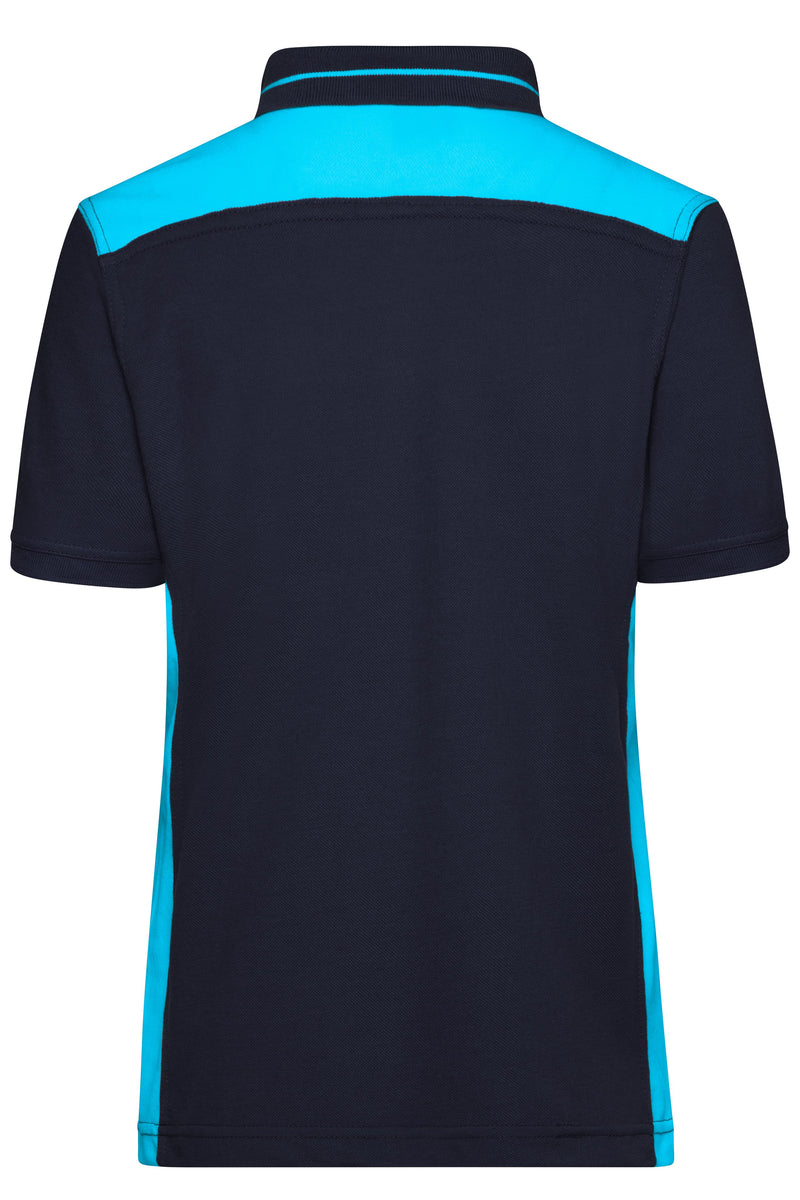 Laden Sie das Bild in Galerie -Viewer, Pflegeleichtes und strapazierfähiges Polo mit Kontrasteinsätzen - JN857