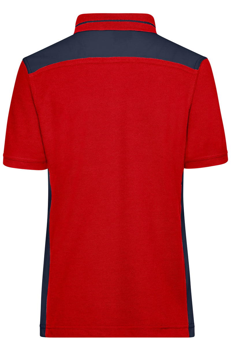 Laden Sie das Bild in Galerie -Viewer, Pflegeleichtes und strapazierfähiges Polo mit Kontrasteinsätzen - JN857