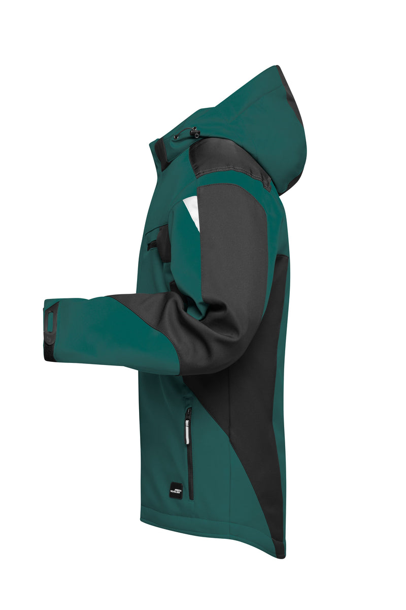 Laden Sie das Bild in Galerie -Viewer, Professionelle Softshelljacke mit warmem Innenfutter - JN824