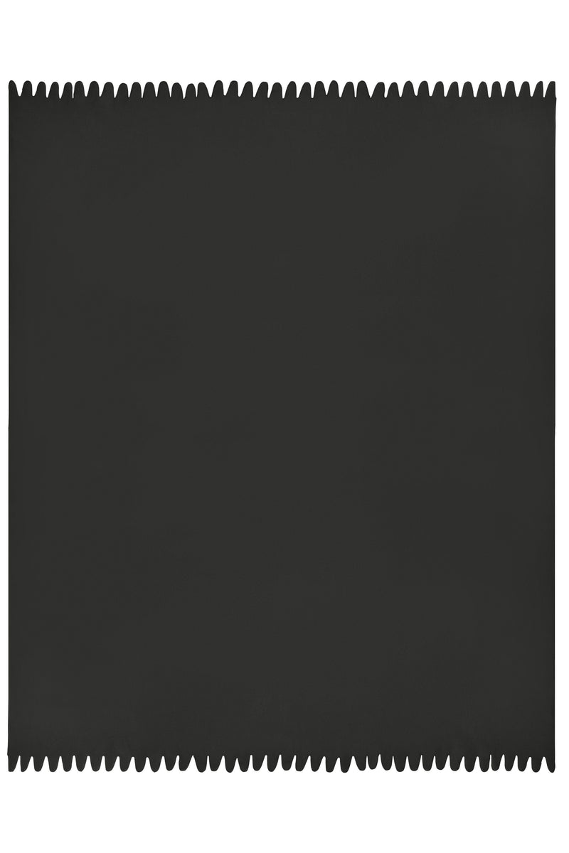 Laden Sie das Bild in Galerie -Viewer, Fleecedecke mit abgerundeten Fransen - JN957