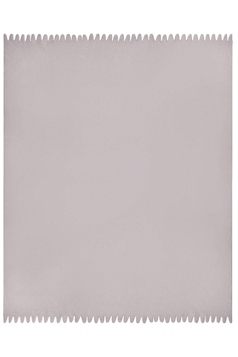 Laden Sie das Bild in Galerie -Viewer, Fleecedecke mit abgerundeten Fransen - JN957