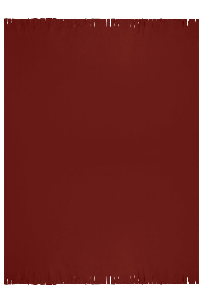 Laden Sie das Bild in Galerie -Viewer, Fleecedecke mit edlen Fransen - JN956