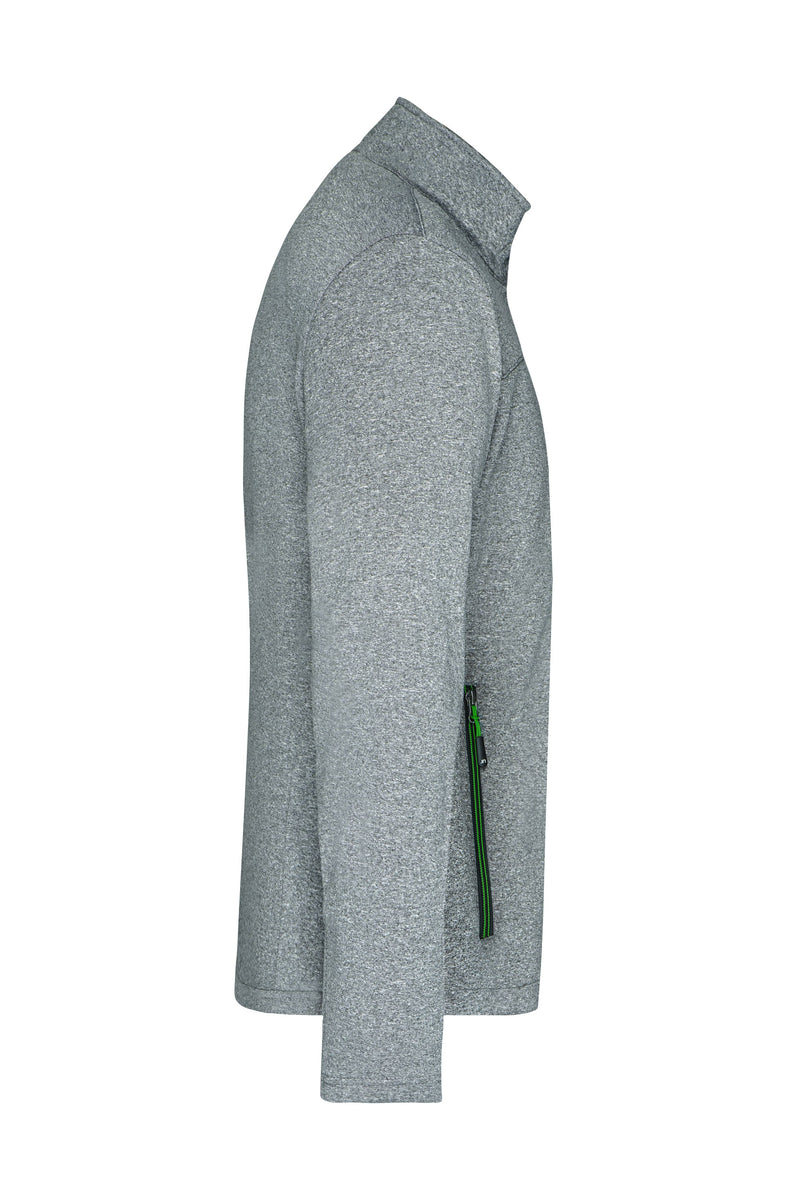 Laden Sie das Bild in Galerie -Viewer, Softshelljacke in Melange-Optik - JN1148