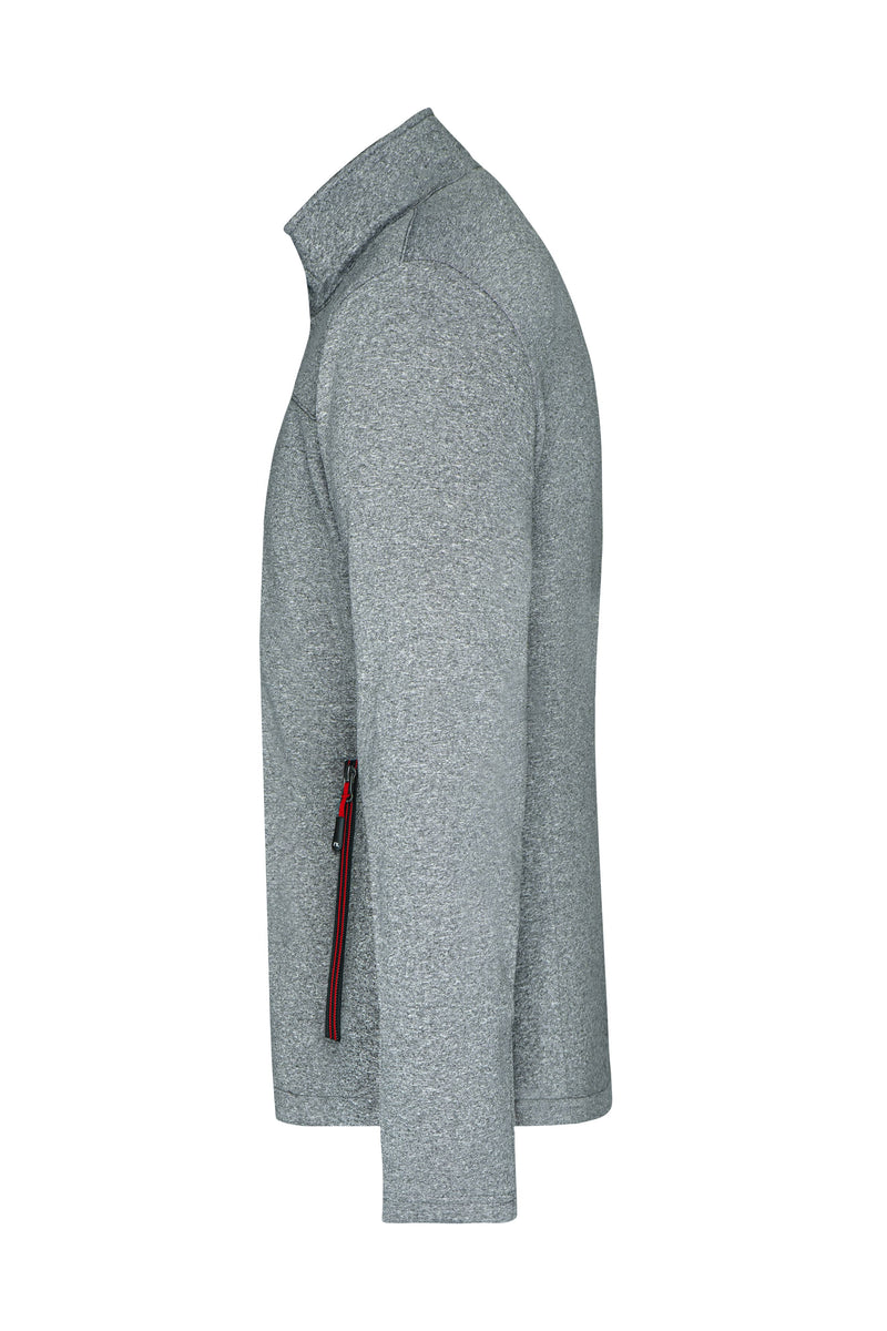 Laden Sie das Bild in Galerie -Viewer, Softshelljacke in Melange-Optik - JN1148