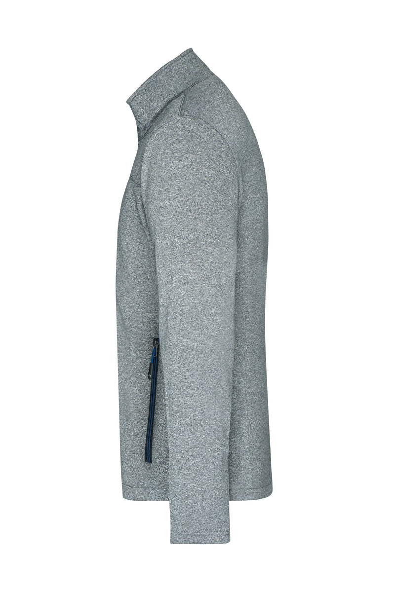 Laden Sie das Bild in Galerie -Viewer, Softshelljacke in Melange-Optik - JN1148