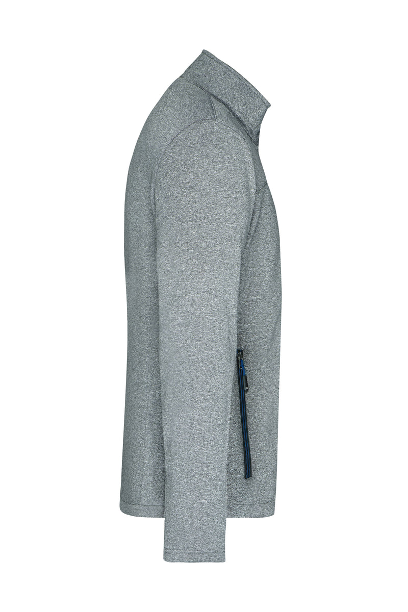 Laden Sie das Bild in Galerie -Viewer, Softshelljacke in Melange-Optik - JN1148