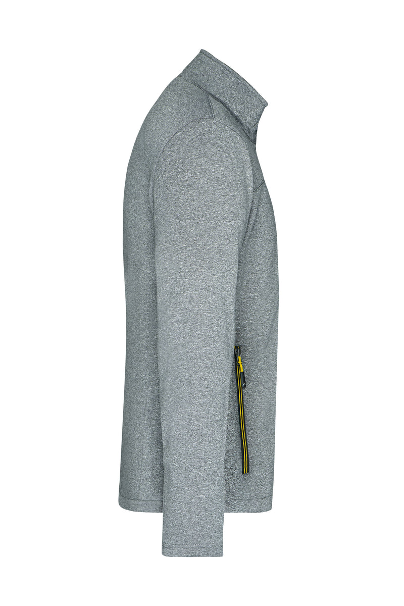 Laden Sie das Bild in Galerie -Viewer, Softshelljacke in Melange-Optik - JN1148