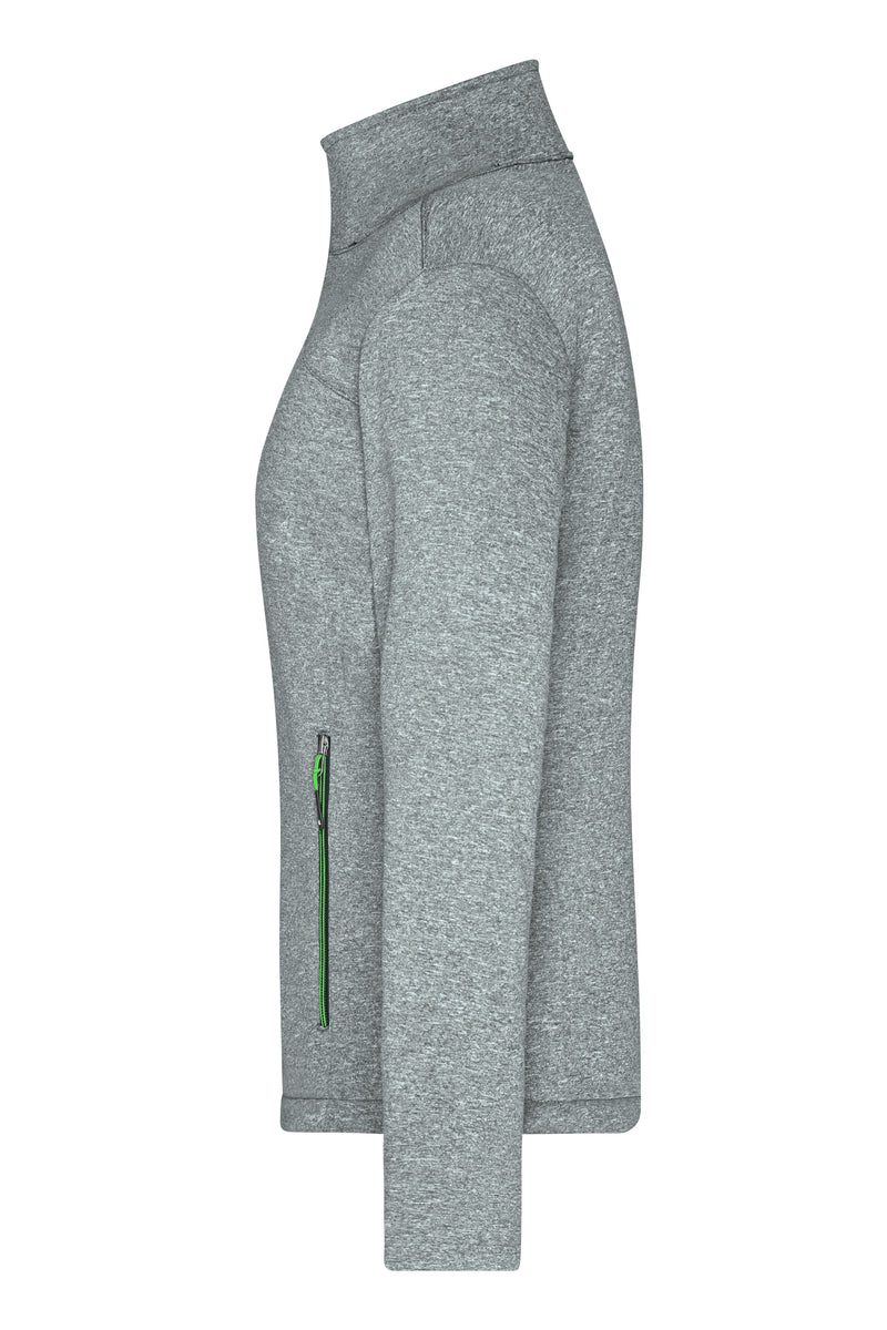 Laden Sie das Bild in Galerie -Viewer, Softshelljacke in Melange-Optik - JN1147