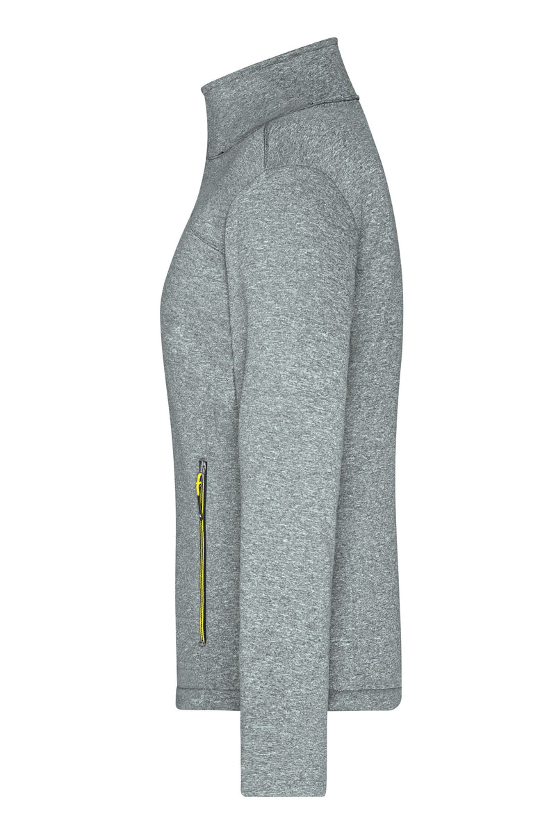 Laden Sie das Bild in Galerie -Viewer, Softshelljacke in Melange-Optik - JN1147