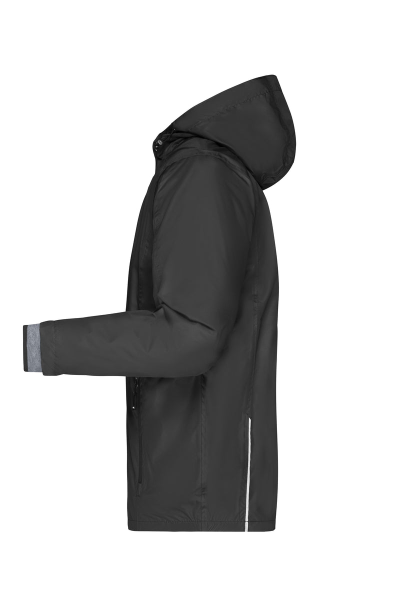 Laden Sie das Bild in Galerie -Viewer, Funktionelle Doppeljacke, 3 Tragevariationen, vielseitig einsetzbar, Fleece-Innenjacke leicht auszippbar Herren - JN1154