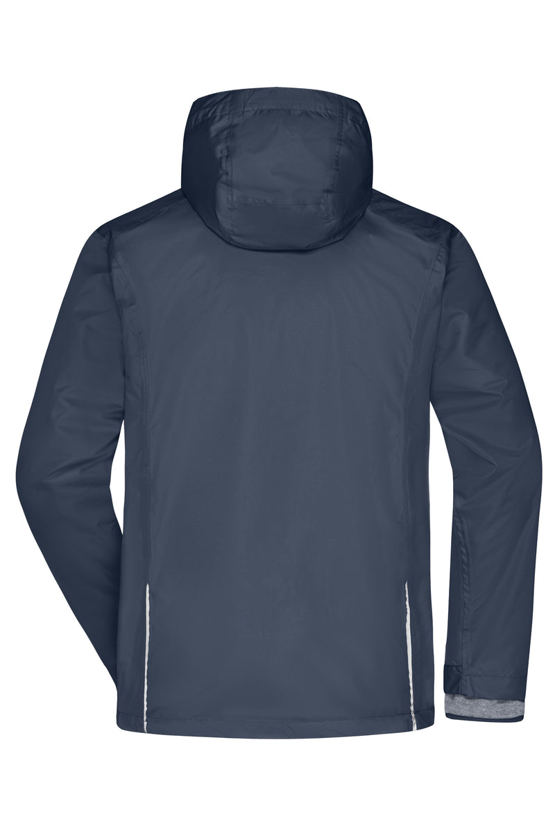 Laden Sie das Bild in Galerie -Viewer, Funktionelle Doppeljacke, 3 Tragevariationen, vielseitig einsetzbar, Fleece-Innenjacke leicht auszippbar Herren - JN1154