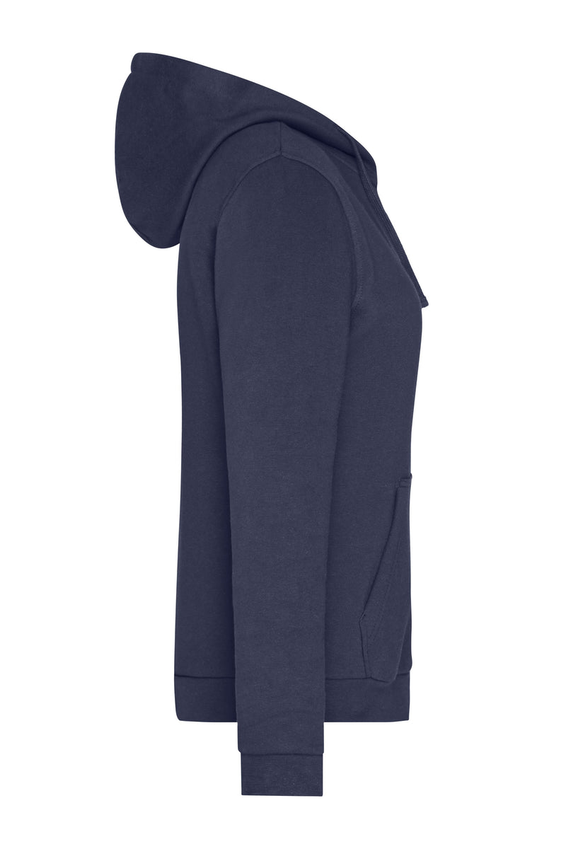 Laden Sie das Bild in Galerie -Viewer, Klassische Sweatjacke mit Kapuze - Damen - JN755