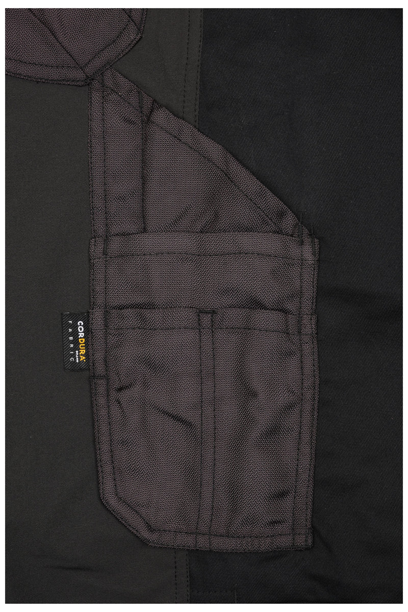 Laden Sie das Bild in Galerie -Viewer, Arbeitshose in schmaler Schnittführung mit elastischen Einsätzen und funktionellen Details - JN1812