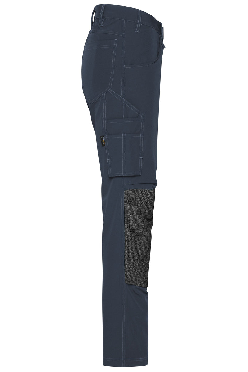 Laden Sie das Bild in Galerie -Viewer, Moderne Arbeitshose in schmaler Schnittführung mit funktionellen Details - JN1813