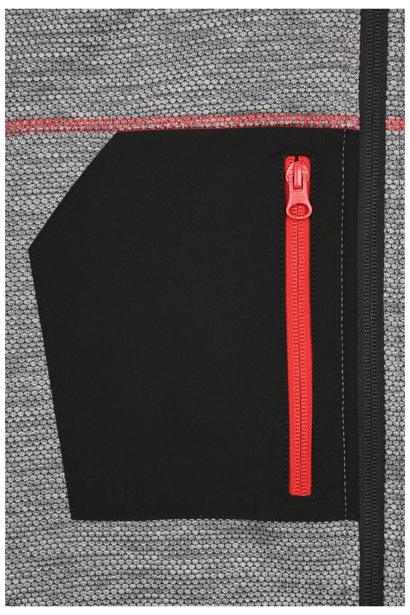 Laden Sie das Bild in Galerie -Viewer, Pflegeleichte Strick-Fleecejacke für Arbeit und Freizeit - JN1817