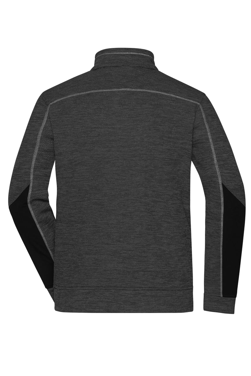 Laden Sie das Bild in Galerie -Viewer, Pflegeleichte Strick-Fleecejacke für Arbeit und Freizeit - JN1818