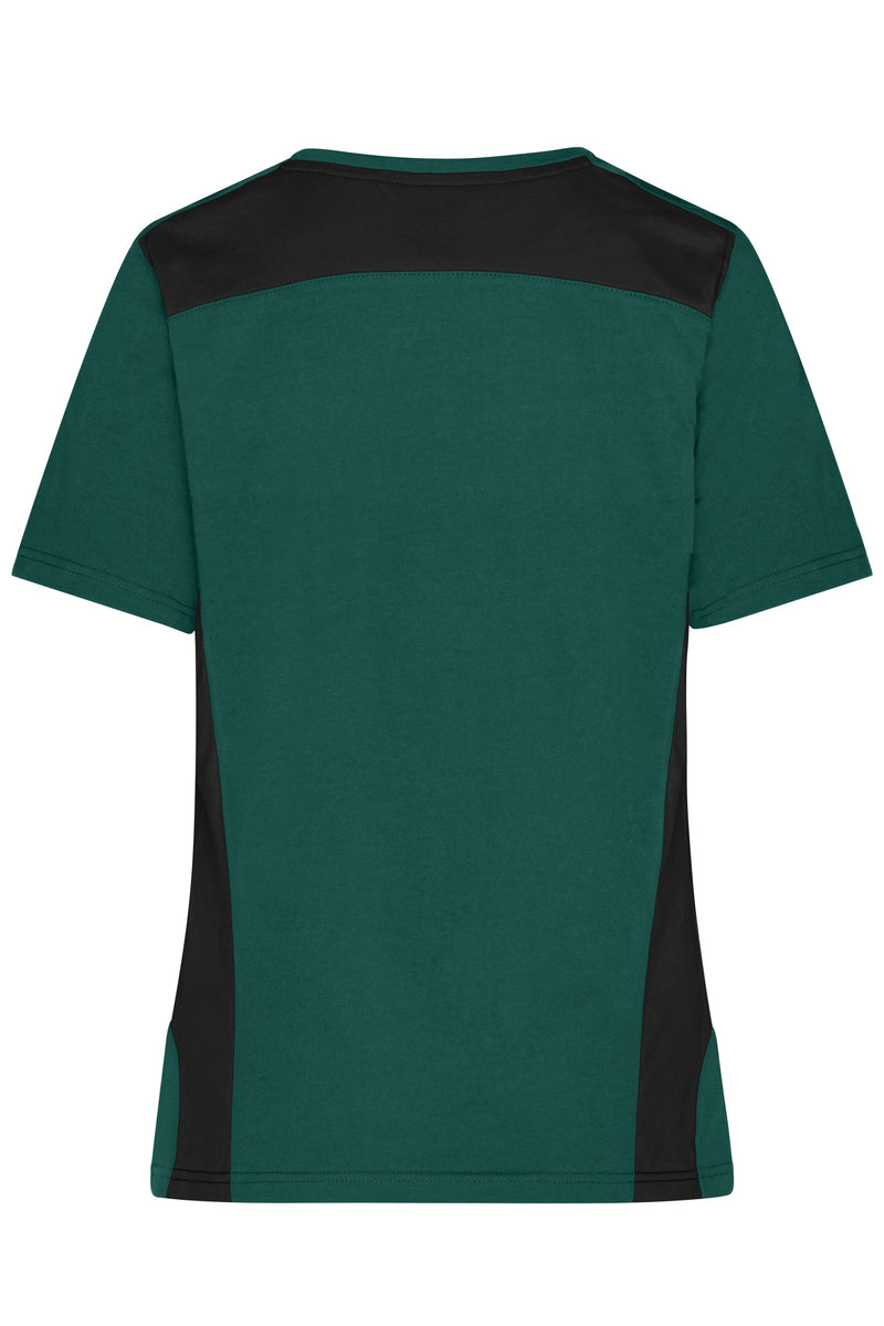 Laden Sie das Bild in Galerie -Viewer, Strapazierfähiges und pflegeleichtes T-Shirt mit Kontrasteinsätzen - JN1823