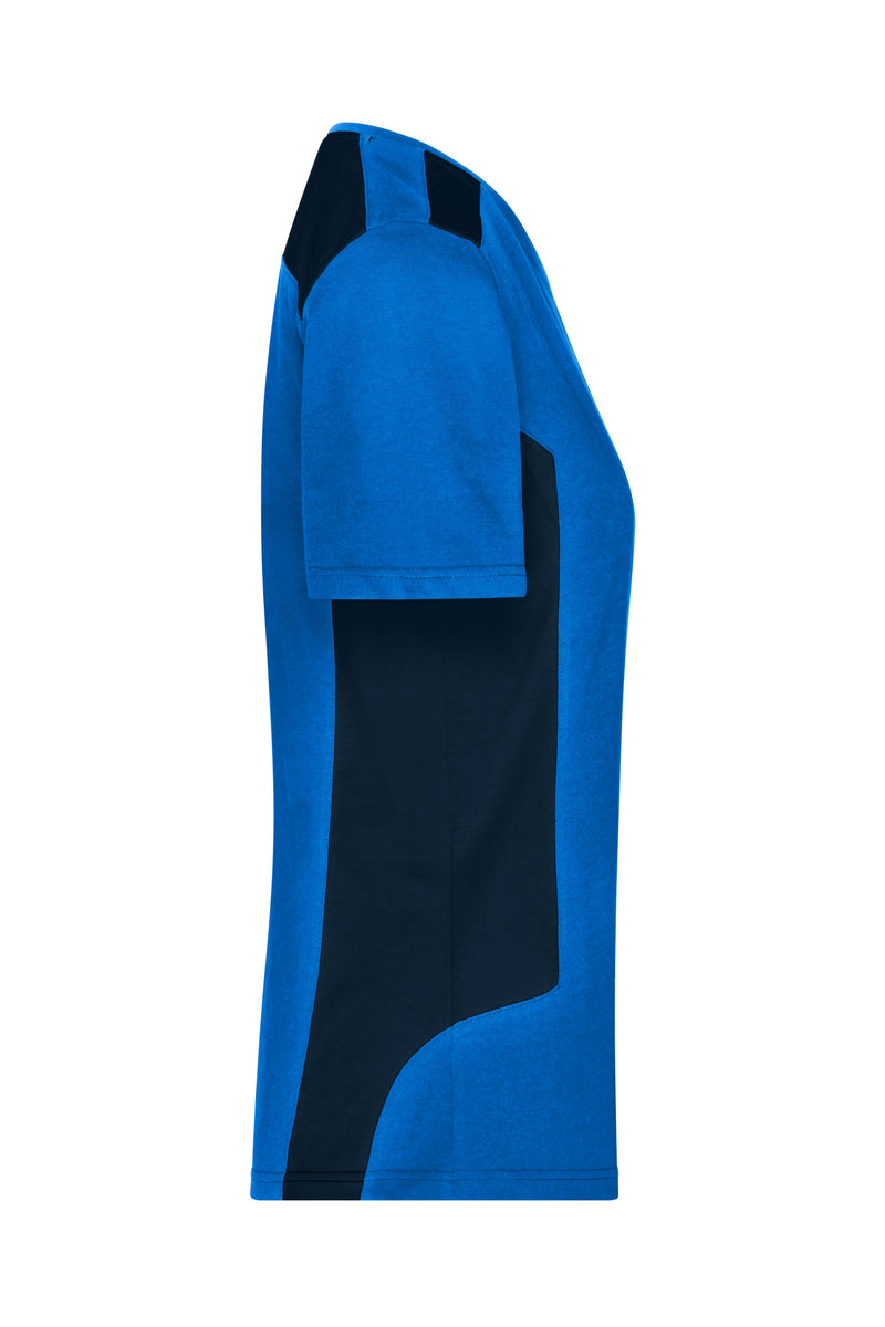 Laden Sie das Bild in Galerie -Viewer, Strapazierfähiges und pflegeleichtes T-Shirt mit Kontrasteinsätzen - JN1823