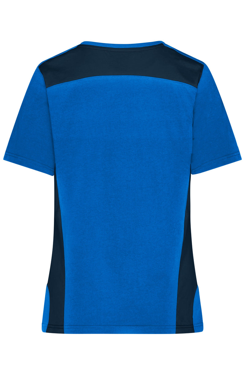 Laden Sie das Bild in Galerie -Viewer, Strapazierfähiges und pflegeleichtes T-Shirt mit Kontrasteinsätzen - JN1823