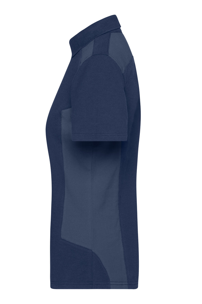 Laden Sie das Bild in Galerie -Viewer, Strapazierfähiges und pflegeleichtes Polo mit Kontrasteinsätzen - JN1825