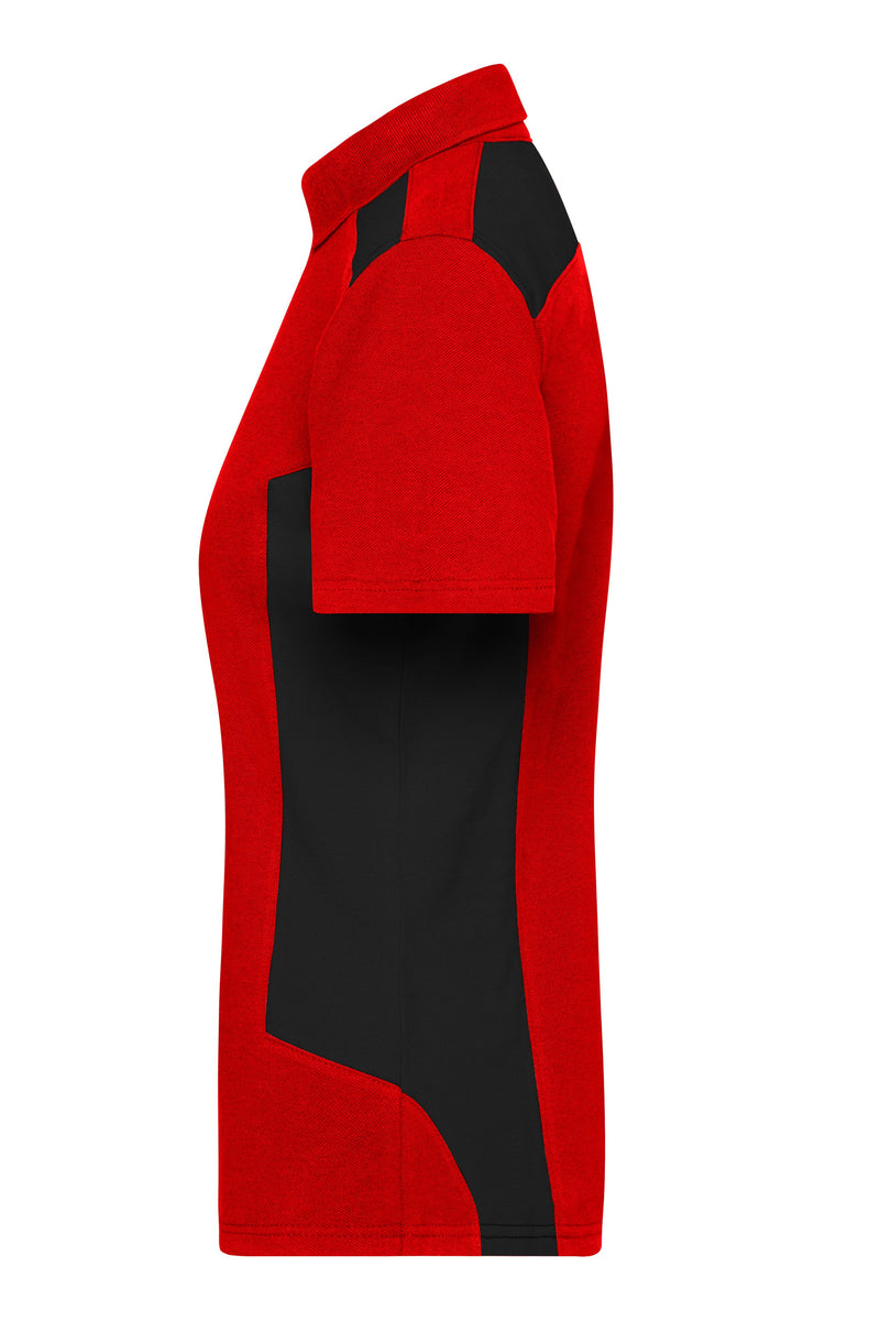 Laden Sie das Bild in Galerie -Viewer, Strapazierfähiges und pflegeleichtes Polo mit Kontrasteinsätzen - JN1825