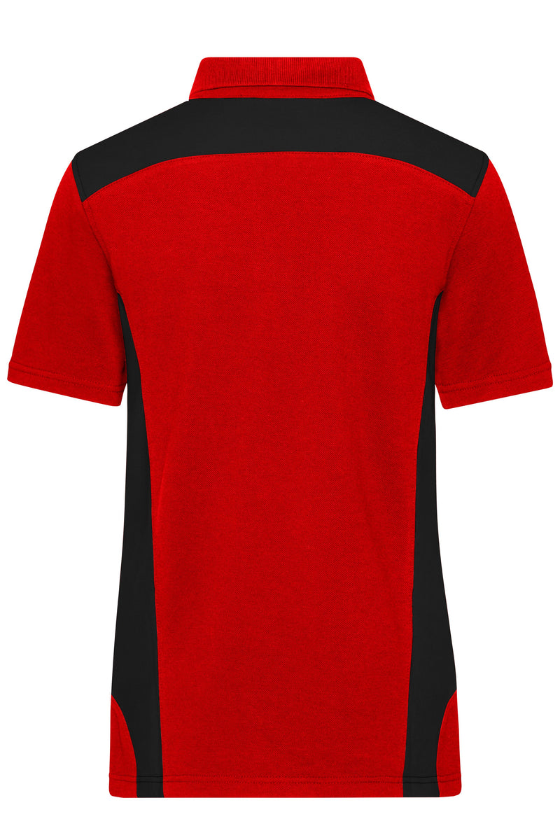 Laden Sie das Bild in Galerie -Viewer, Strapazierfähiges und pflegeleichtes Polo mit Kontrasteinsätzen - JN1825