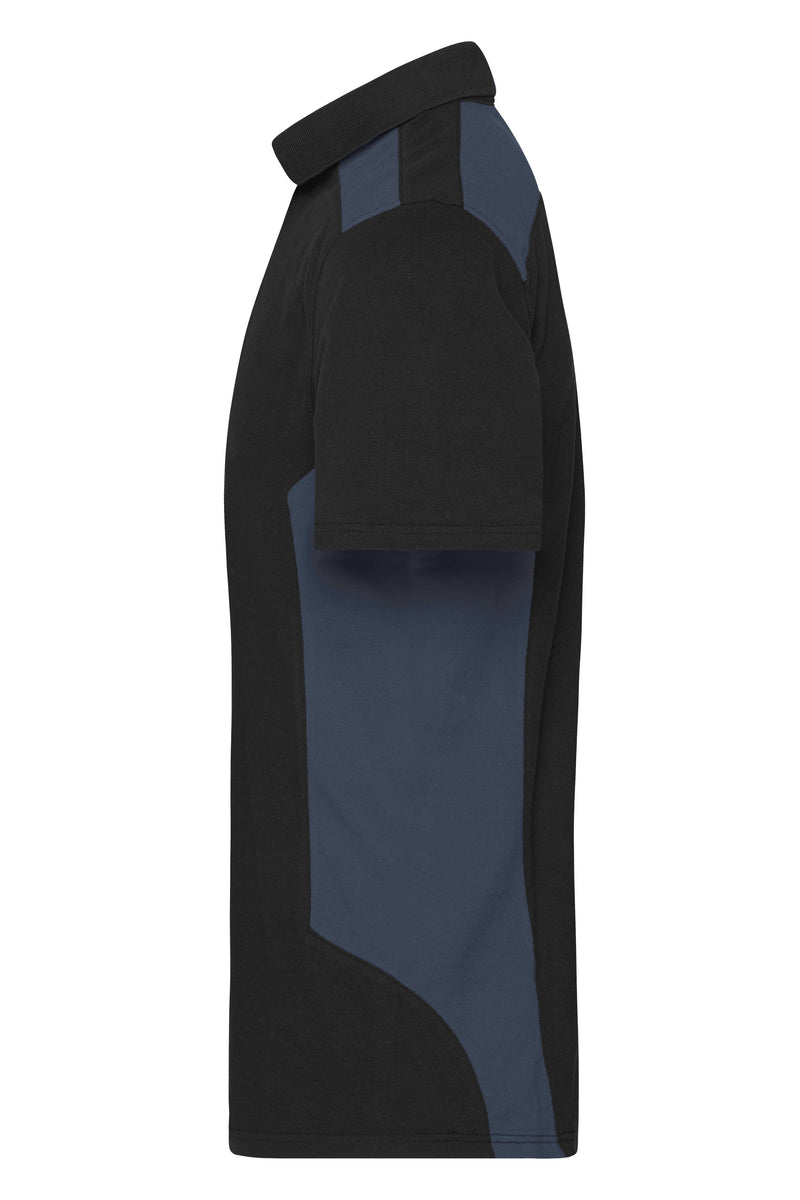 Laden Sie das Bild in Galerie -Viewer, Strapazierfähiges und pflegeleichtes Polo mit Kontrasteinsätzen - JN1826